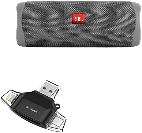 BoxWave Smart Gadget kompatibilan sa JBL Flip 5 - Allreader čitač SD kartica, čitač microSD