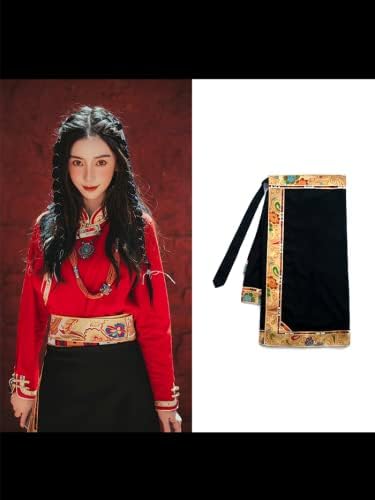 Tibetanska haljina omotajte suknju Vintage Tradicionalna kineska odjeća za žene
