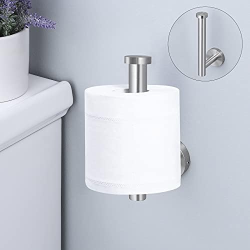 Kes držač toaletnog papira zidni nosač za kupatilo SUS304 brušena završna obrada od nerđajućeg čelika,