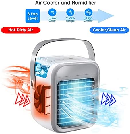 Prijenosni klima uređaj, mini zrak hladnjak Desktop tipa C Mali klima uređaj Početna Domaći spavaonica