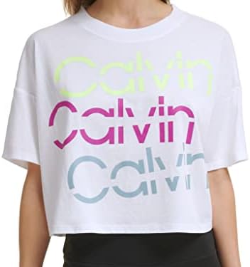 Calvin Klein Performance ženska rezana Logo skraćena majica