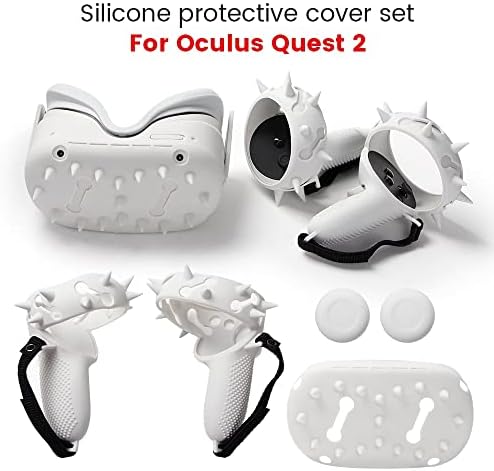 VR zaštitni poklopac VR naočala Grip silikonska zaštitna rukava za kacigu za Quest 2 VR slušalice