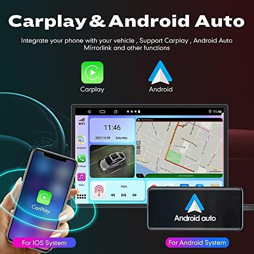 Wostoke 13.1 Android Radio Carplay i Android Auto Autoradio navigacijski navigacijski stereo