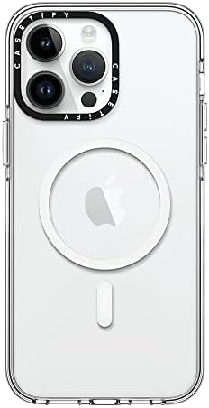 Caseteify Clear iPhone 14 Pro Max CASE [ne žuti za zaštitu od žutenja / 6,6ft]