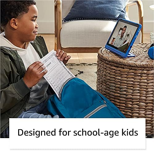 Fire HD 10 Kids Pro tablet, 10,1 , 1080p Full HD, u dobi od 6-12, 32 GB ,, Nazvan je Najbolji tablet za veliku djecu dobrim domaćim kućama ,, nebesko plavo
