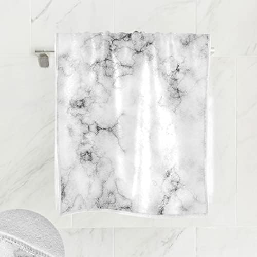 Wamika Mramorna ručnik za ručnik bijela siva kuhinja kupatilo slavina ručnika za ručnik s fingertip ručnik