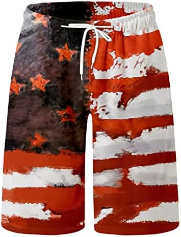 ZDDO Dnevne ploče za datne odbora za muške, američke zastave Print surfanje plažom Skraćenice Summer Patriotski plivački trup