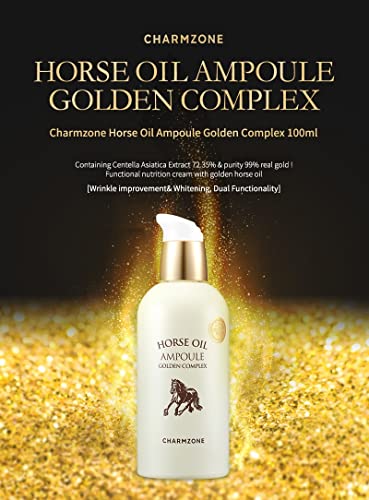 Charmzone Mayu konjsko ulje i zlato Intenzivna hidratantna ampula za lice i krema za popravak hidratantna