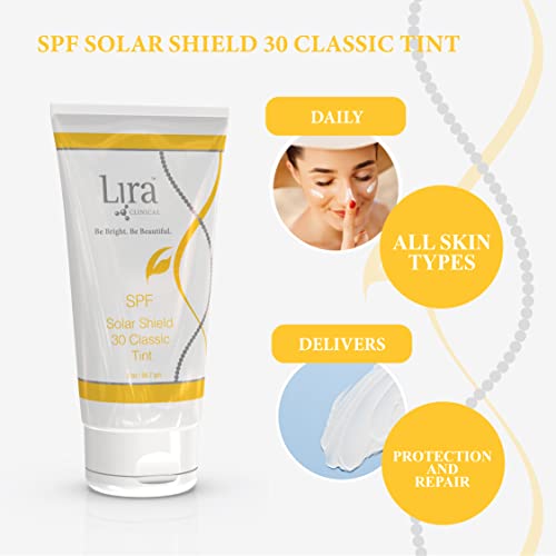 Lira Clinical Solar Shield 30 Classic Tint-SPF 30 tonirana Mineralna krema za sunčanje UVA/UVB zaštita