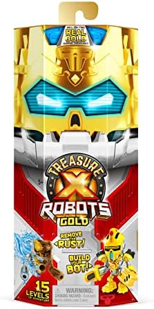 Treasure X Robots Gold - 6 robota za otkrivanje. Uklonite hrđu, izgradite svoj bot. 15 nivoa avanture.