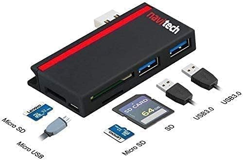 Navitech 2 u 1 laptop/Tablet USB 3.0 / 2.0 Hub Adapter/Micro USB ulaz sa SD / Micro SD čitač