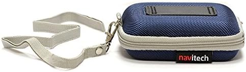 Navitech plava tvrda zaštitna torbica za sat/narukvicu kompatibilna sa Fitbit Blaze
