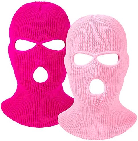 2 komada skijaška maska sa 3 rupe pletena maska za lice zimska Balaklava maska za cijelo lice za zimske sportove