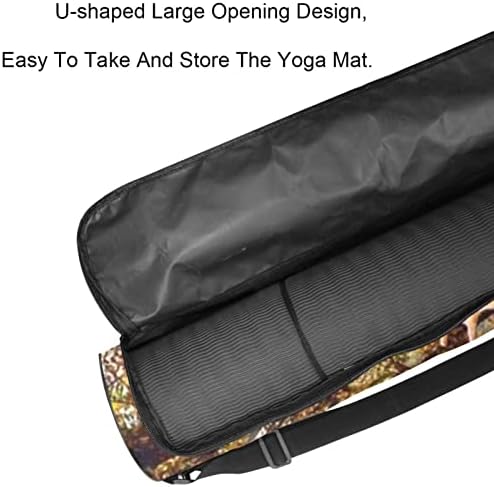 Jelena u magli šuma Yoga Mat torbe full-Zip Yoga torba za nošenje za žene i muškarce, Vježba