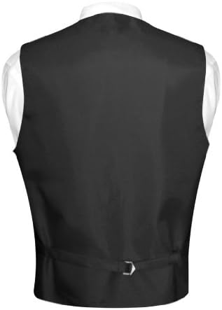Vesuvio Napoli Muški dizajn Dizajn haljina prsluka i kravate Srebrna siva boja siva kravate kravate