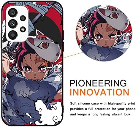 2 Pakovanje Telefonskog futrola za Samsung Galaxy A53 5G Case Anime 6.5 , Cool Japanski manga dizajn