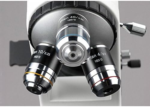 Amscope ME320T-PZ-10m Digitalni polarizirajući Trinokularni metalurški mikroskop, okulari WF10x, uvećanje