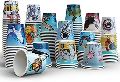Art Kups [ 2.5 oz-pakovanje od 300] papirne čaše-male šolje za kupatilo koje se mogu reciklirati