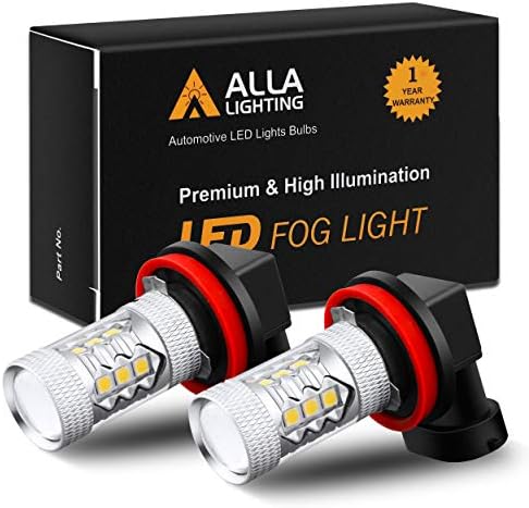 Alla rasvjeta H11 H8 LED Sijalice, 3000k zlatno žuta H16 svjetla za maglu ili Dnevna svjetla lampe, 360 ° Xtreme