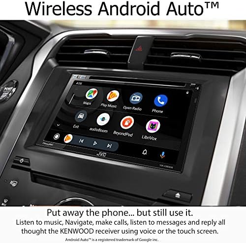 JVC KW-V960BW ugrađen u Wi-Fi za bežični Carplay Android Auto, CD / DVD 6,8 LCD ekran osetljiv na dodir,