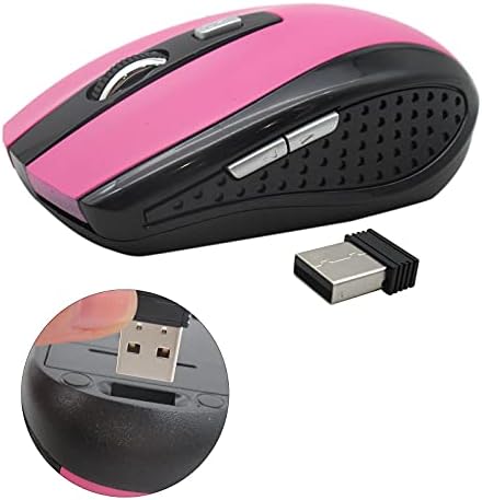 NGHTMRE Pink 2.4 GHz bežični optički miš miševi & amp; USB prijemnik za PC Laptop računar DPI
