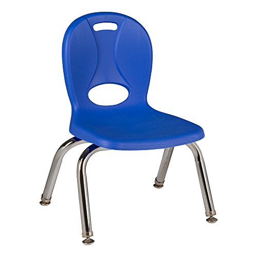 Struktura za učenje serija predškolskih stolica, visina sedišta 10, plava, LNT-110-CSR-BL