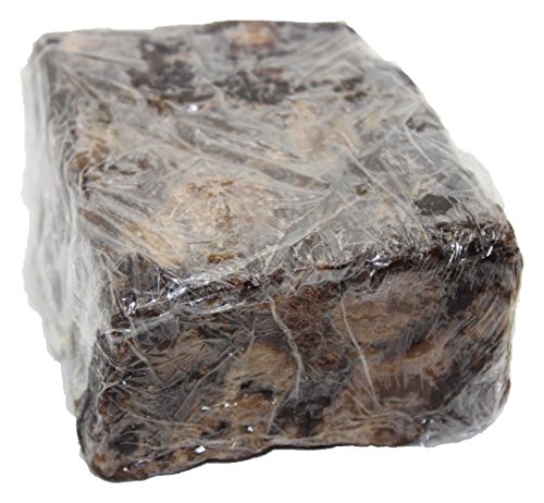 Naše zemaljske tajne Premium prirodni sirovi afrički crni sapun, 5 lbs