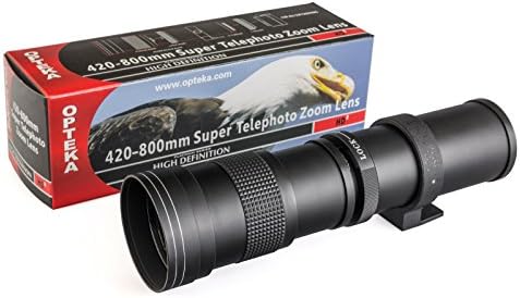 Optek 420-800mm F / 8.3 HD paket za kucanje objektiva uključuje 5 komada UV-CPL-FL-MACRO 10X-ND4 filtera