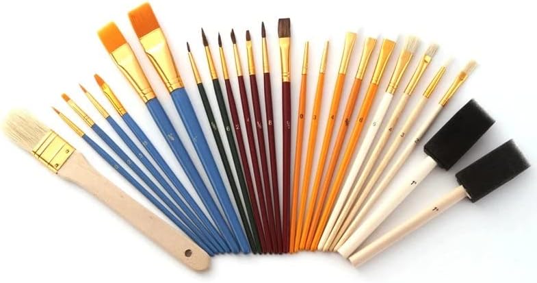 Czdyuf profesionalne najlonske četke za kosu olovka za ulje akvarelne četkice za crtanje akvarelom
