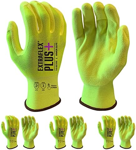 Momci oklopa Extraflex Plus zaštitne radne rukavice - Kompatibilna zaslon za abraziju - uređenje okoliša,