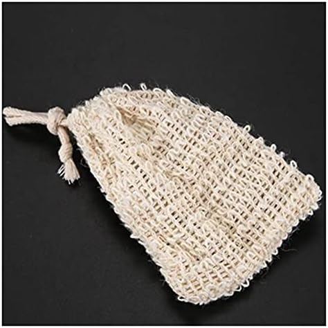 KUAIKUAI Bai Shi Wu 50kom Sisal torba za tuširanje torba za sapun prirodna Sisal torba za sapun piling držač