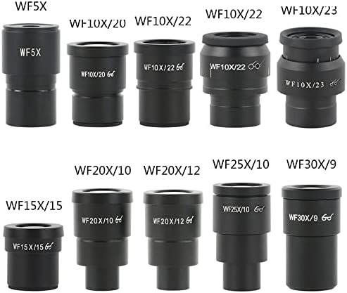 Oprema za mikroskop za odrasle djecu jedan par Wf10x WF15X WF20X WF25X WF30X okular za Stereo