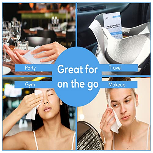FabbPro cleansing & amp; Makeup Remover Towelette sa vitaminom E-teške maramice za čišćenje