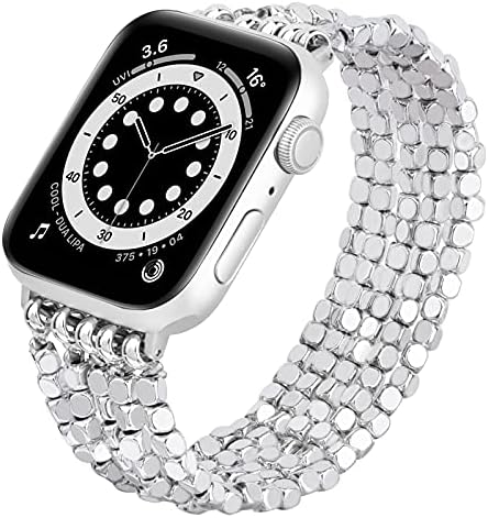 Mofree šarena arrow perle i klizač zrnkovane narukvice kompatibilna za Apple Watch Band 40mm / 38mm