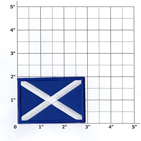 Prvo što patch pastero za zastavu Škotske na malom vezenom za šešir jaknu ruksake ruksaka za ruksak traperice