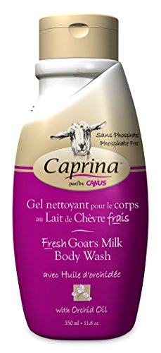 Caprina od Canusa, svježe sredstvo za pranje tijela od kozjeg mlijeka, ulje za orhideje
