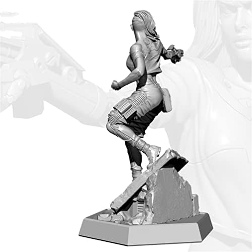 1/24 Resin Soldier Model Sci-Fi ženski ratnik minijaturni komplet / / eD2-41