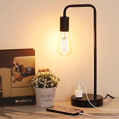 Haitrol Industrial Desk lampica, 3-smjerna lampa za prikrivena noćna traka, stolna svjetiljka za spavaću sobu,