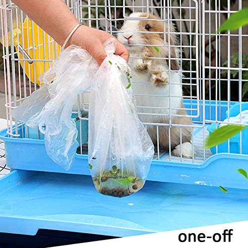 100 kom. Rabbitni kavez za jednokratnu upotrebu velikih plastičnih prostirki filmova za zeko zamorce