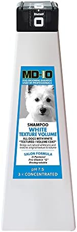 MD10 profesionalni šampon za pse - volumen bijele teksture