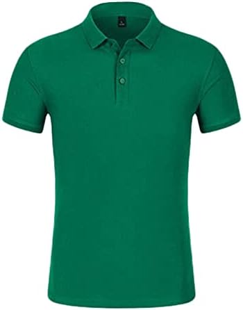 Klasične polo majice za muškarce Casual Business Polo majice Ljetna vlaga Wicking Basic Pamuk Sport Golf Polo