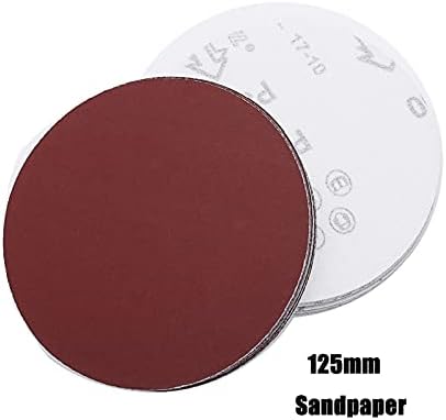 Sander brusni papir 5 inčni brusni papir od 125 mm krug brusnica 40-2000, koristi se za odabir