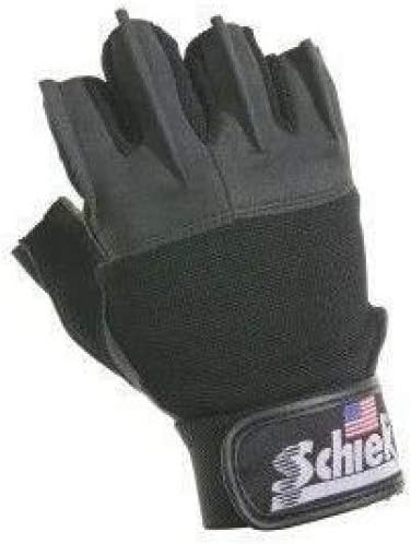 Schiek Sports 530 Platinum rukavice za podizanje sa Gel jastučićem - rukavice za dizanje tegova od umjetne kože za žene i muškarce