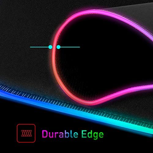 havit RGB Gaming podloga za miš mekana neklizajuća gumena podloga za miš za laptop računare PC igre