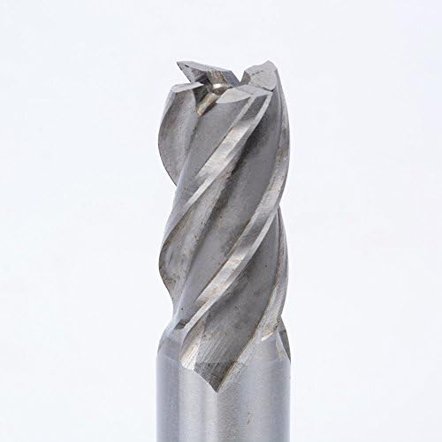 1kom 4 flauta ravna drška HSS rezač stalka,za upotrebu na tvrdim materijalima 19mm prečnik rezanja,20mm prečnik drške, 38mm Dužina oštrice, 104mm Ukupna dužina,