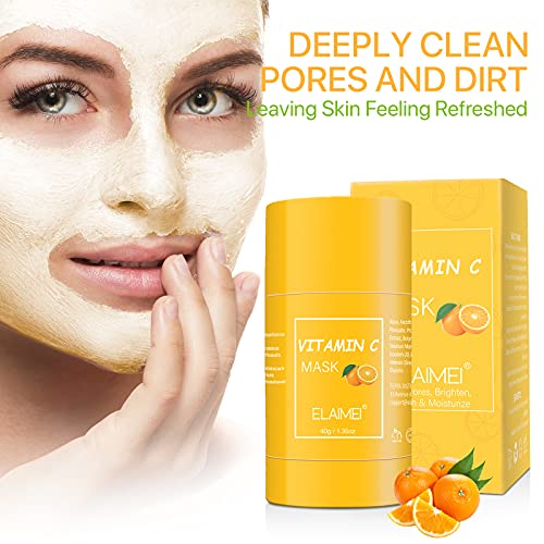Weida SIGN Vitamin C Maska 2 Pakovanje, dubinski uklanja nečistoće i mrtva tkiva kože u porama, kontroliše