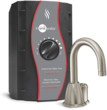 InSinkErator H-HOT100SN-SS sistem za instant toplu vodu sa rezervoarom od nerđajućeg čelika, 1, satenski