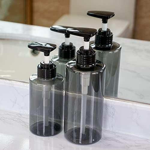 Raspršivača s šamponom, 4pcs Kimqi šampon za ponovno punjenje, šampon za pumpu i regenerator