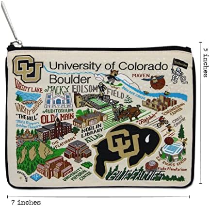 CATSTUDIO University of Colorado Boulder Collegiate patentne torbice sa zatvaračem | Drži vaš telefon, kovanice,