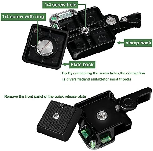 Konsait kamere Kamkorder Tripod Monopod HALL HEAD QR-40 Pričvršćivanje ploče za brzo oslobađanje ploče